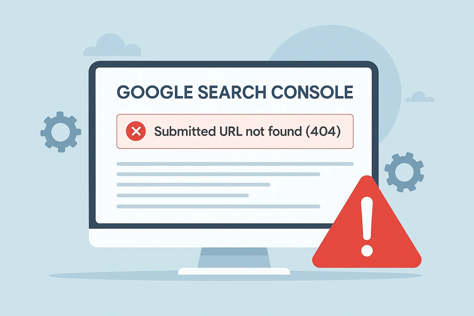 رفع ارور “Submitted URL not found (404)” در سرچ کنسول