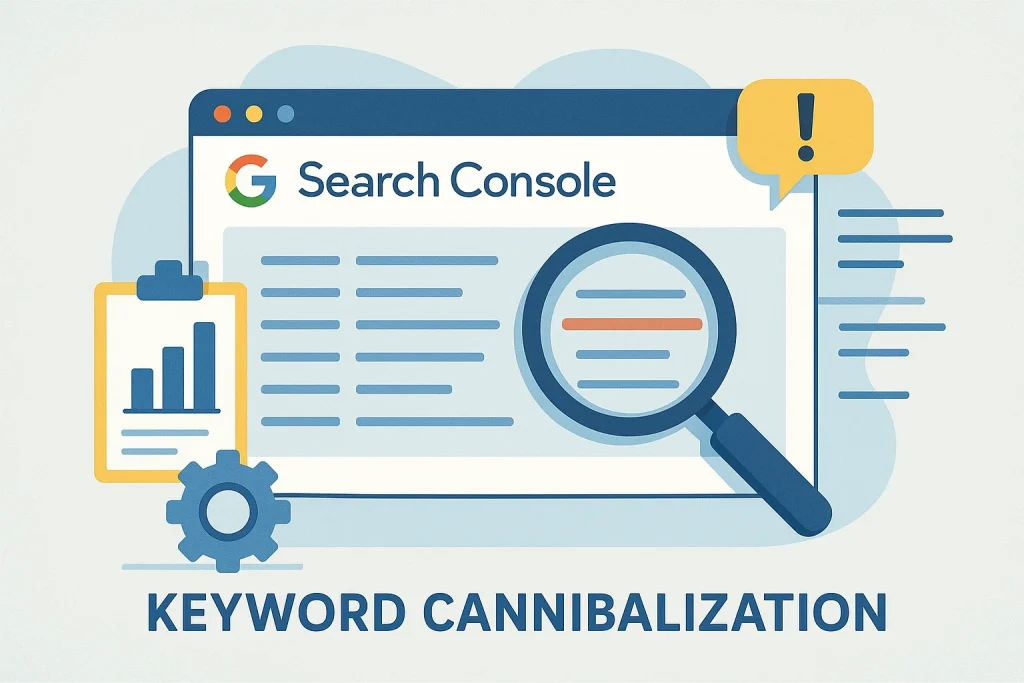 یافتن صفحات Cannibalization با سرچ کنسول