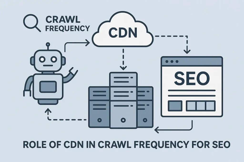تاثیر CDN در Crawl Frequency سئو سایت