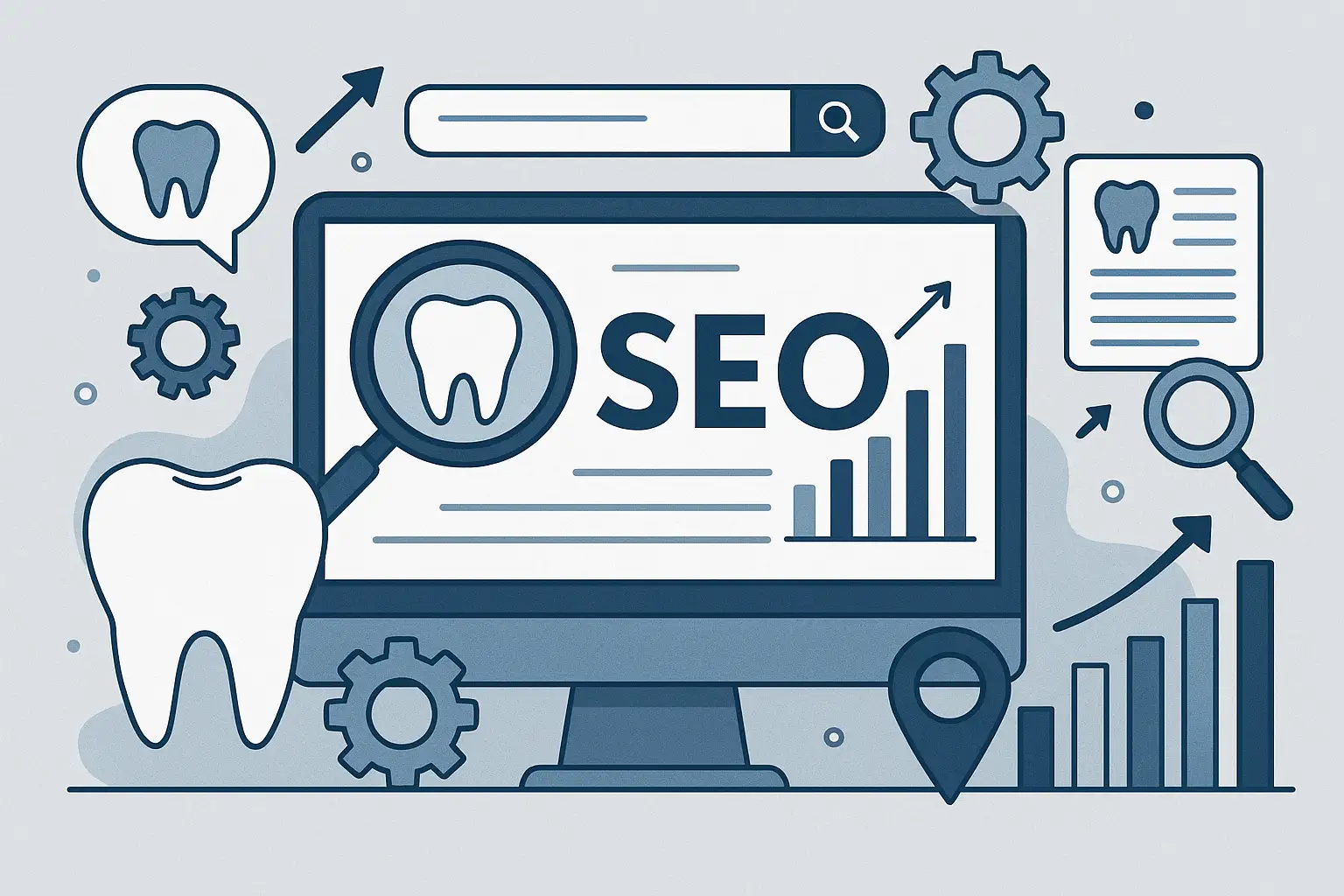 سئو سایت کلینیک دندانپزشکی