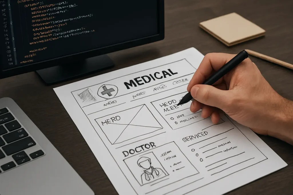 طراحی سایت پزشکی