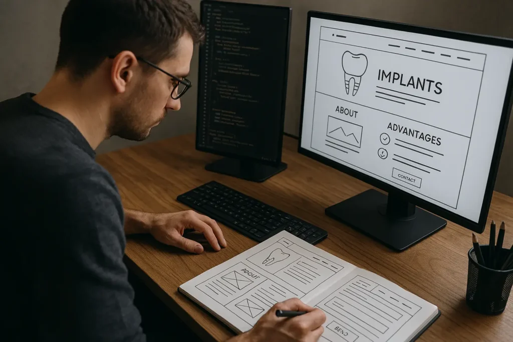 طراح سایت دندانپزشکی